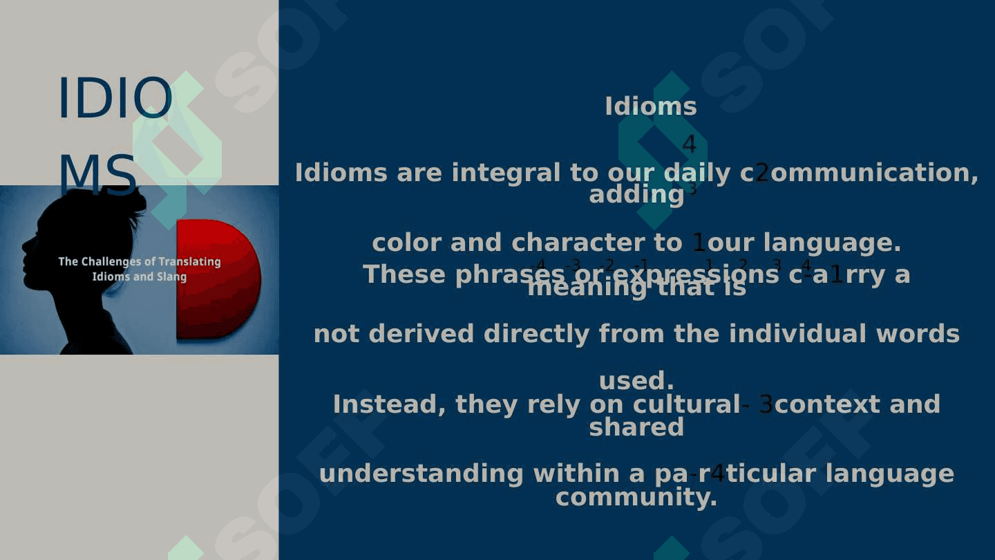Challenges of translating idioms and slangs 4