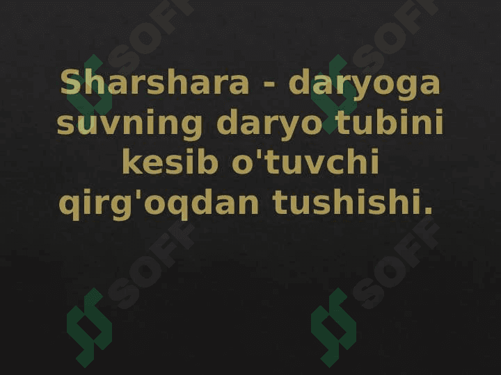 Sharsharalar 2