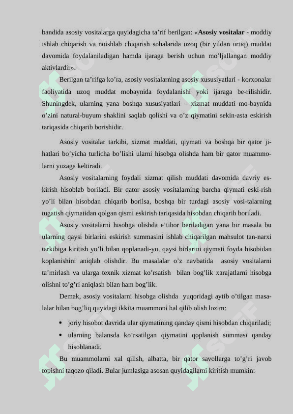 ASOSIY VOSITALARNING MOHIYATI 3