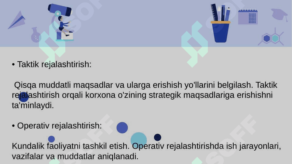 korxona (firma va jamoa xoʻjaligi ) ni boshqarishning uziga xos aniq funksiyalari 4