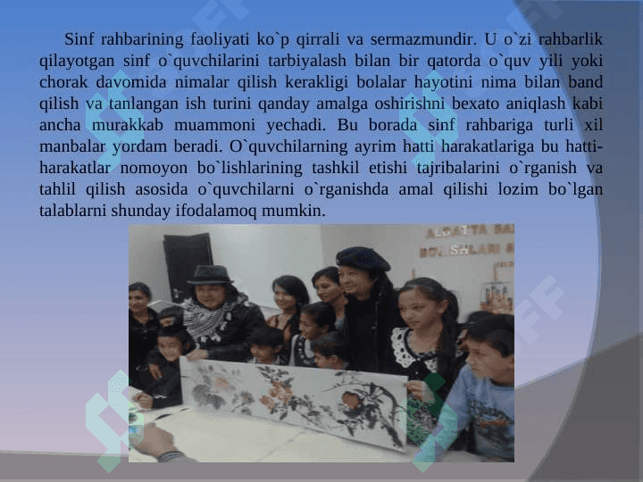 Oʻquvchilar jamoasi -yaxlit pedagogik jarayonning asosiy shakli 2