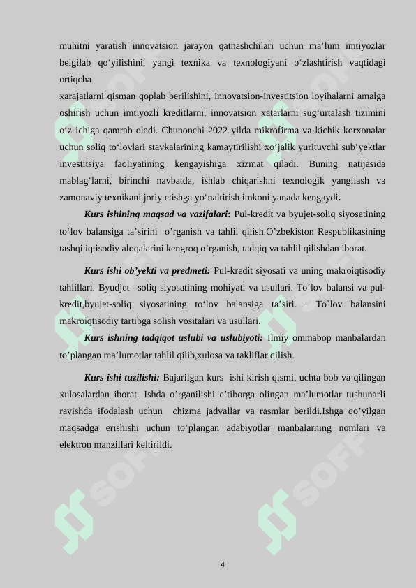 Pul-kredit va byujet-soliq siyosatining tо‘lov balansiga ta’siri 4