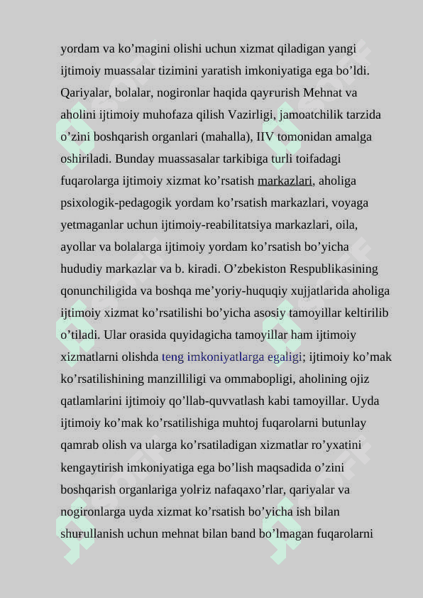 O‘zbekistonda ijtimoiy sohada amalga oshirilayotgan o‘zgarishlar 4