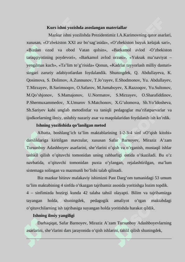 O’QISH SAVODXONLIGI DARSLARIDA LIRIK SHE’R O’TISH USLUBIYATI 7