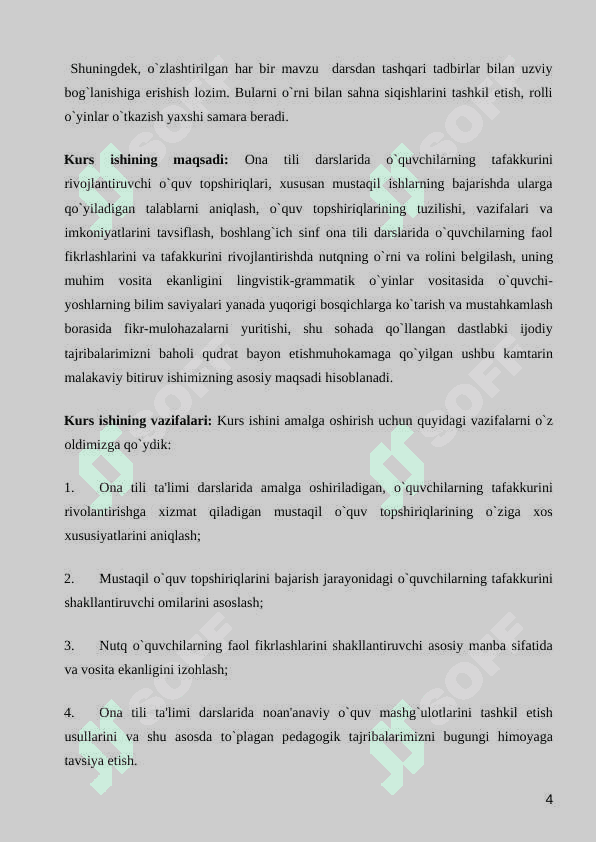 ONA TILI DARSLIKLARINI QIYOSIY-TANQIDIY  TAHLILI 4