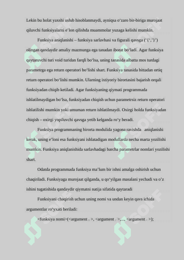 Funksiyalar 6