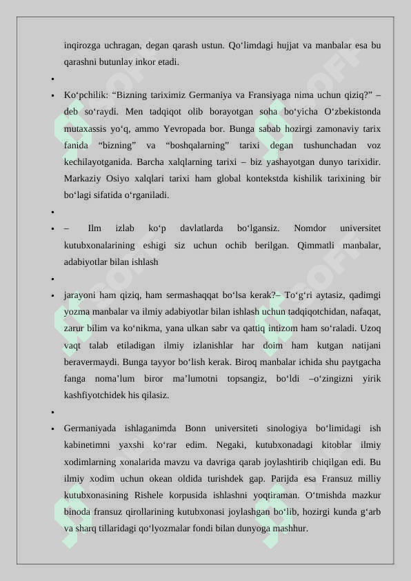 Qoraxoniylar tarixiga doir arab tilli manbalar bibliografiyasini tuzish 7