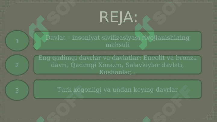 O’zbek davlatchiligining tarixiy bosqichlari 2