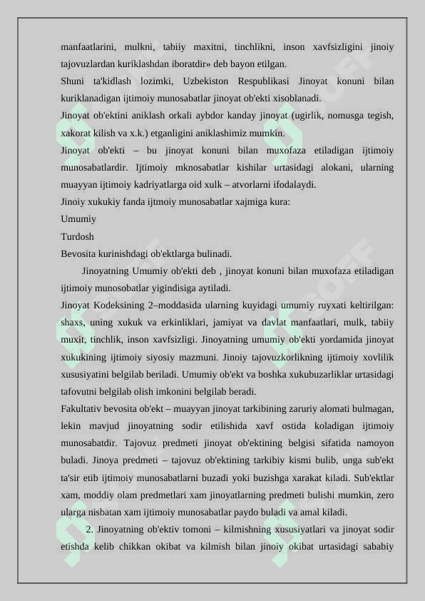 Jinoyat obekti 24 5