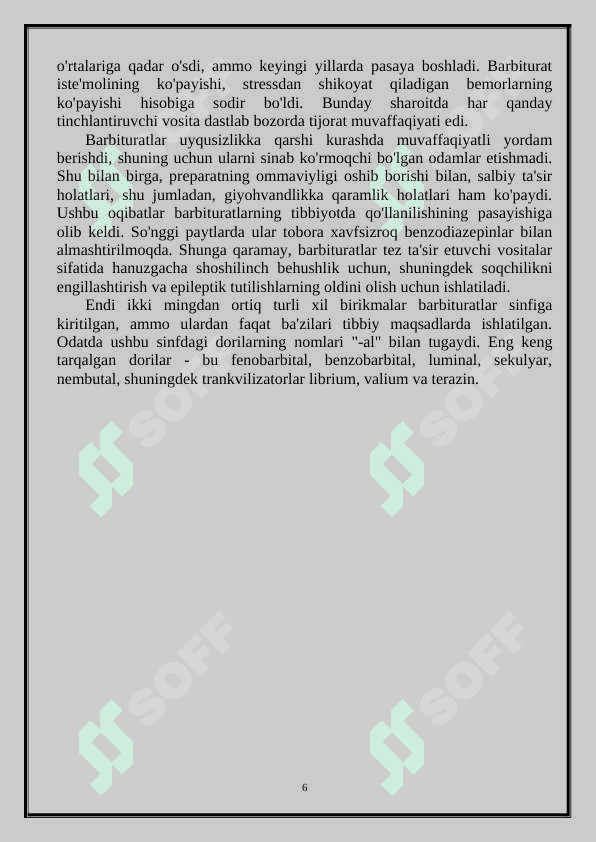 Barbiturat tuzlar guruh preparatlari tahlili 6