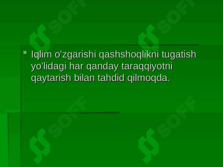 Insoniyat jamiyati rivojida iqlimning ta’siri 5