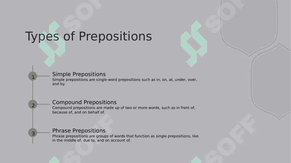 Prepositions 4