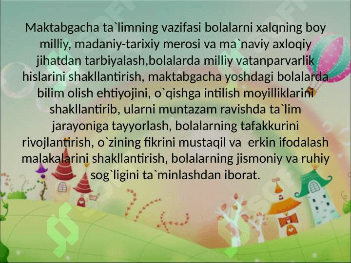 TASVIRIY FAOLIYATGA O`RGATISHNING MAQSAD VA DASTUR TAMOYILLARI. 4