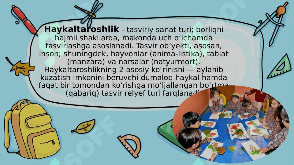 Maktabgacha ta`lim  tashkilotlarida loy ishi mashg`ulotlari 3