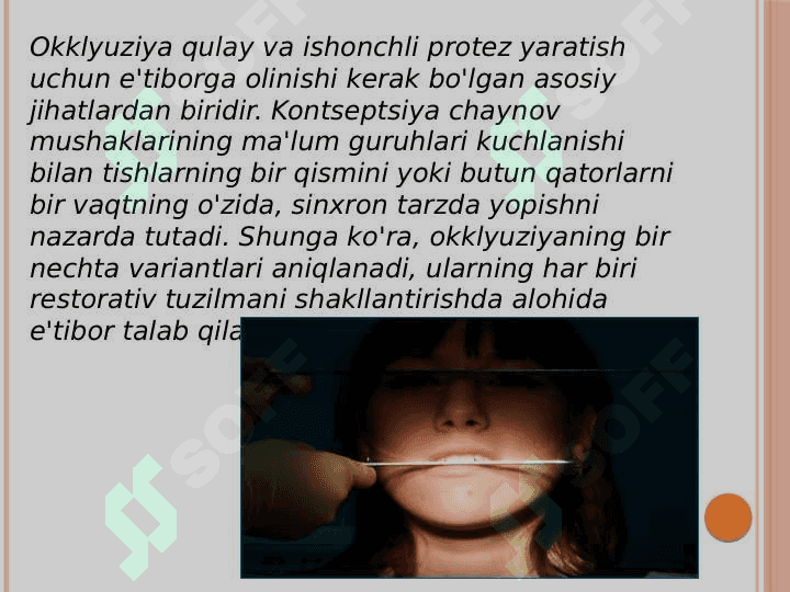 Markaziy okklyuziyani aniqlash 2