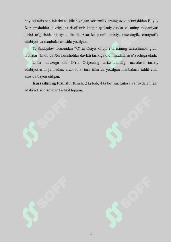 Xorazmshohlar davlati va Mo‘g‘ullar davlati o‘rtasidagi munosabatlar 5