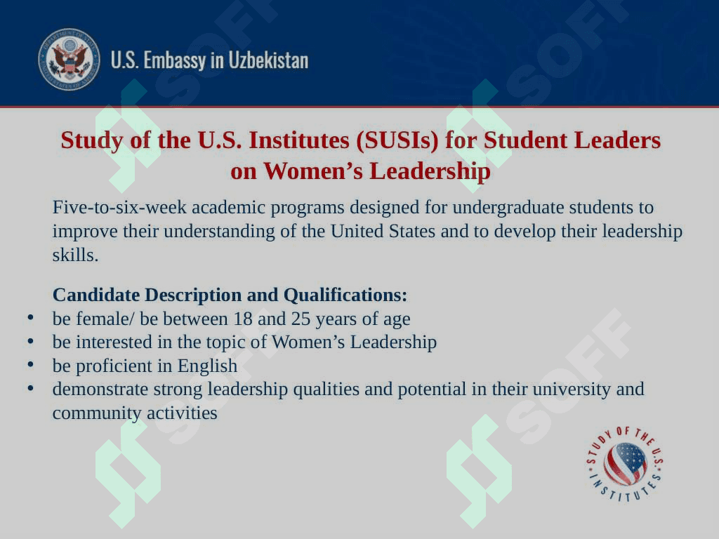 U.S Exchange Programs 6