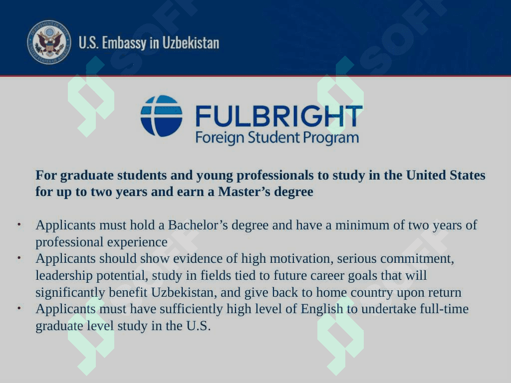 U.S Exchange Programs 8