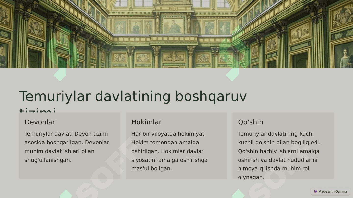 Temuriylar imperiyasi tarixi va madaniyati 4
