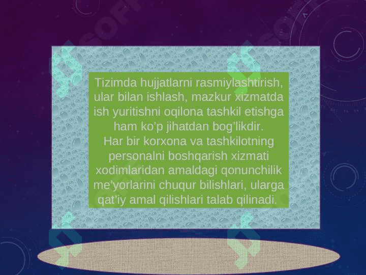 kadrni boshqarish xizmatida ish yuritishning mohiyati 2