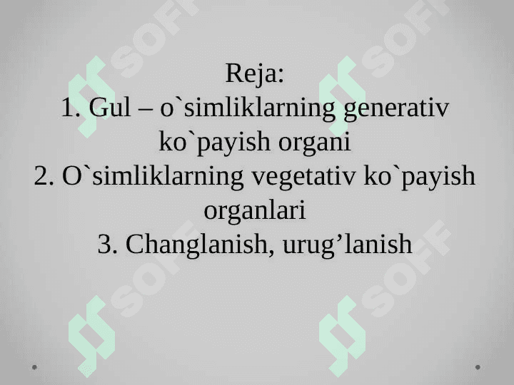 Gulning tuzilishi:Formulasi va diagrammasi 2