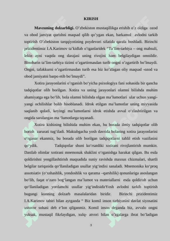 A.A.SMIRNOVNING XOTIRANI OʻRGANISHGA DOIR IZLANISHLARI 3