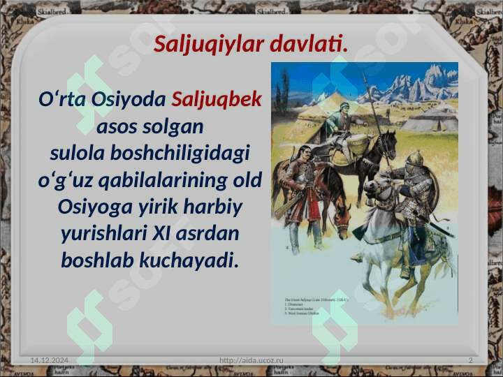Saljuqiylar davlati 2