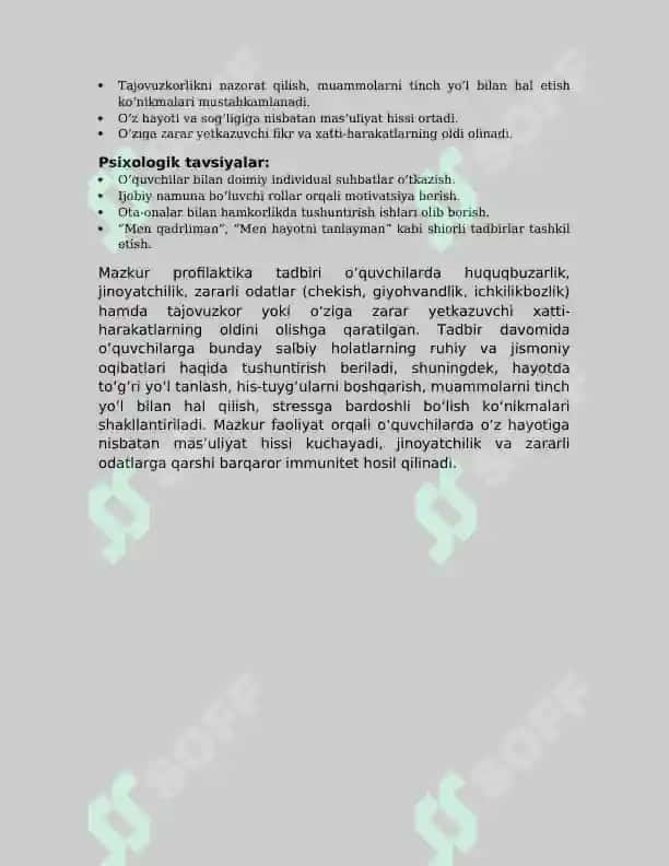Jinoyatchilik va zararli odatlar profilaktikasi 2
