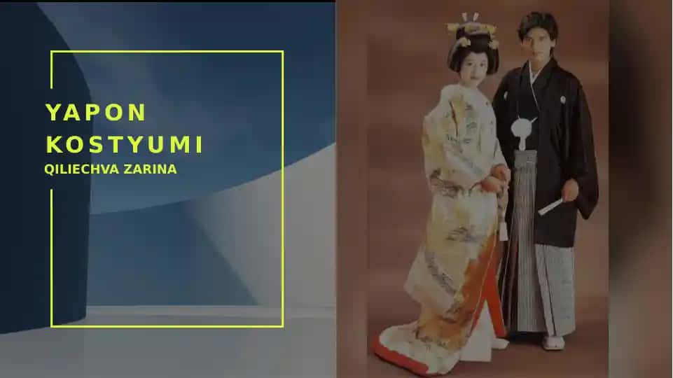 yaponiya kostyumi tarixi