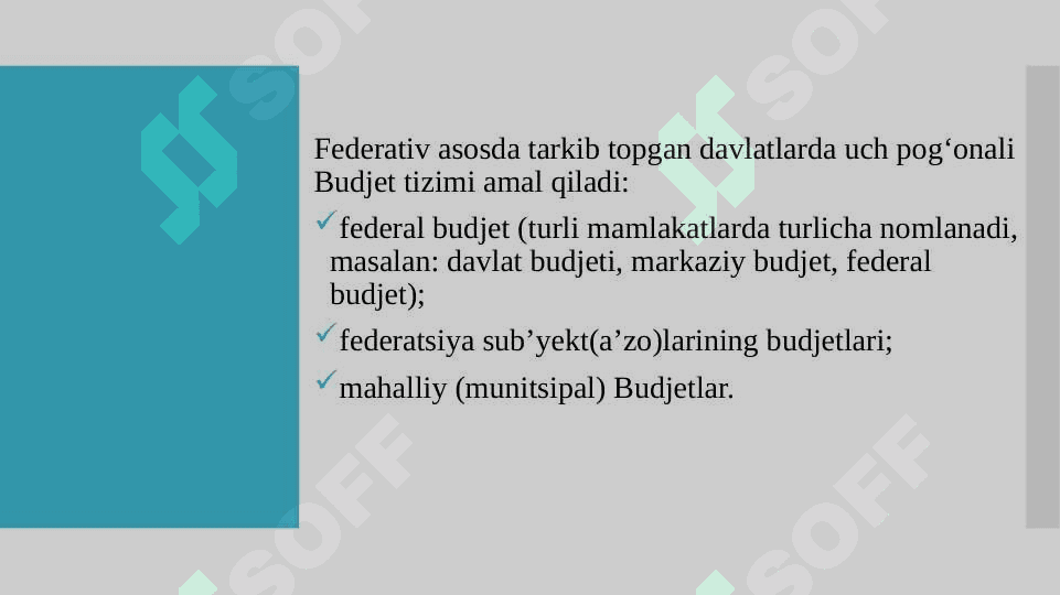 O’zbekiston Respublikasining byudjet tizimi. 6