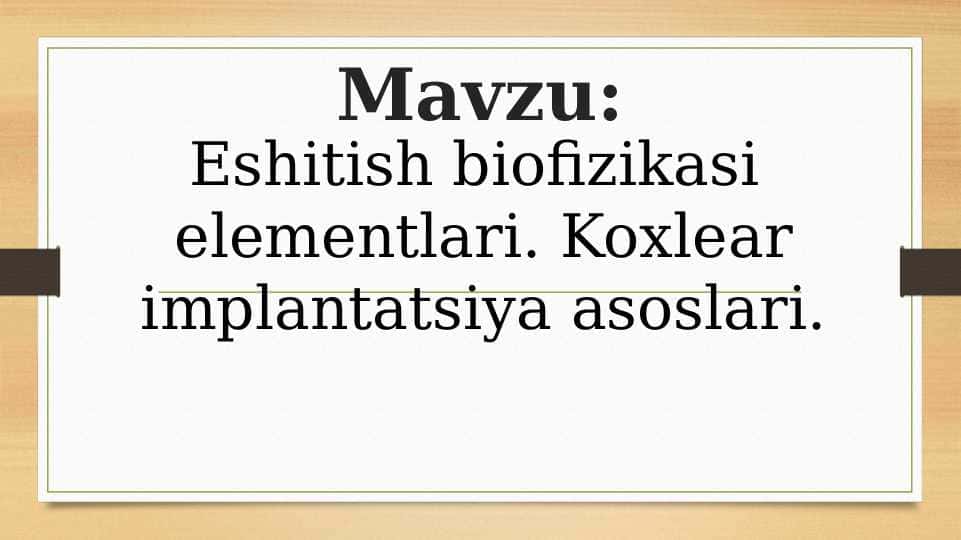 Biofizikadan slayd