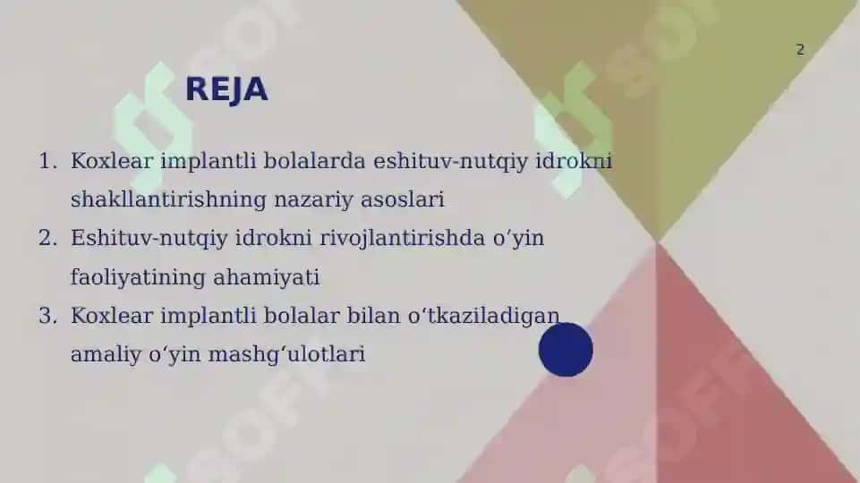 Koxlear implantli bolalarda eshituv-nutqiy idrokni shakllantirishning nazariy asoslari 2