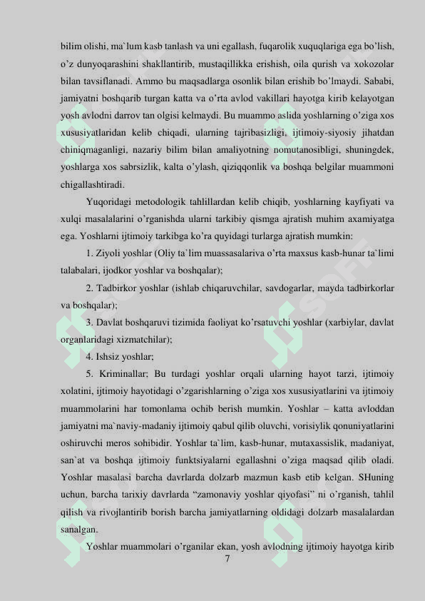 Millat tarbiyasi vatanparvarlikni mustahkamlash 7