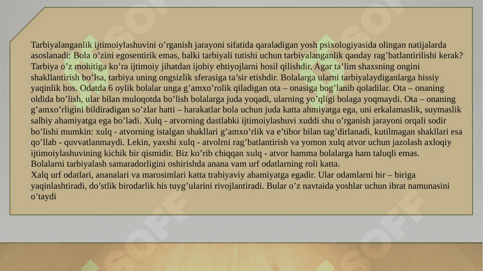 Tarbiyasi qiyin bolalar psixologiyasi 4