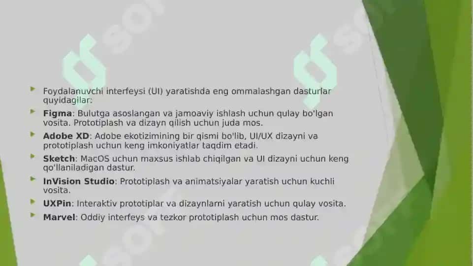 Mobil ilovalarda foydalanuvchi interfeysini yaratish prinsiplari 7