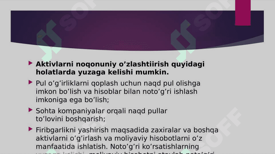 Auditorlik tekshiruvlarida fribgarlik tushunchasi 4