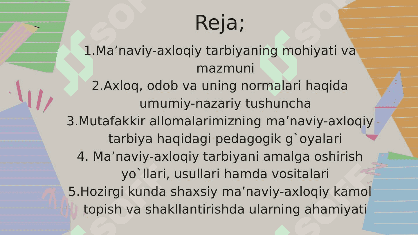 Maʼnaviy-axloqiy tarbiya 2