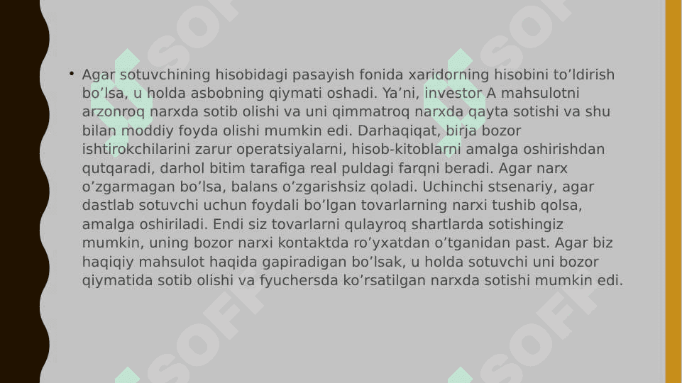 Fyuchers savdosi asoslari 7