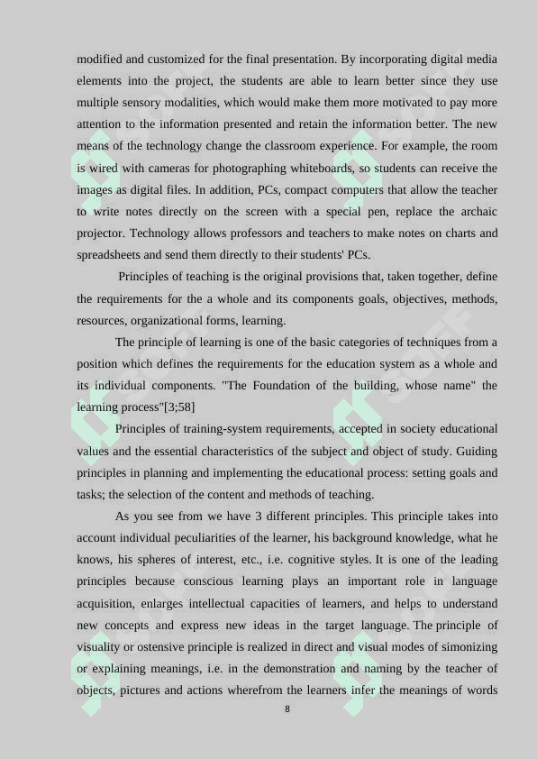 Evaluating written and oral performance in the classroom 8