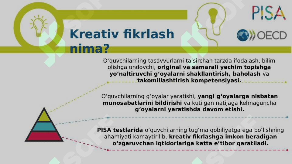 Oʻquvchilarning kreativ fikrlashni rivojlantirish va uni baholash 8