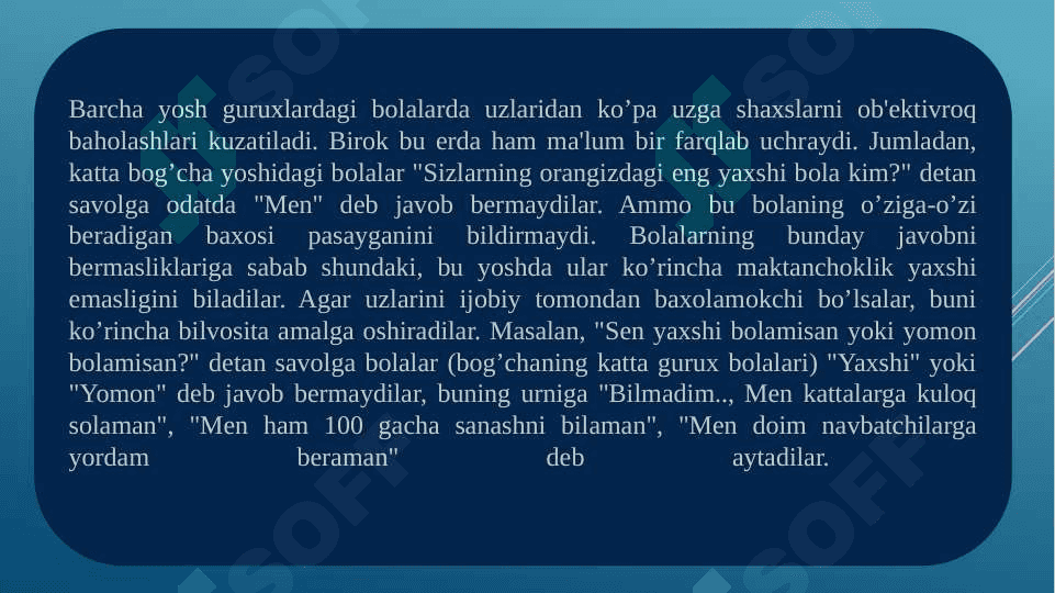 Maktabgacha yoshdagi bolalarda oliy hislarning rivojlanishi 4