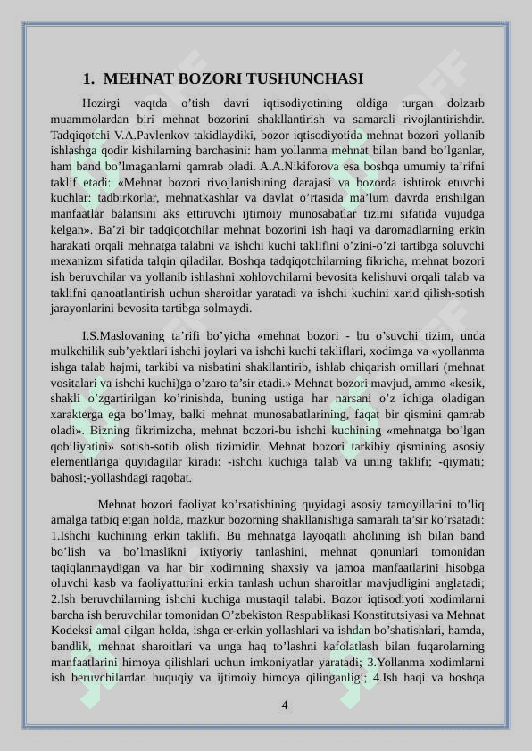 MEHNAT BOZORI 4