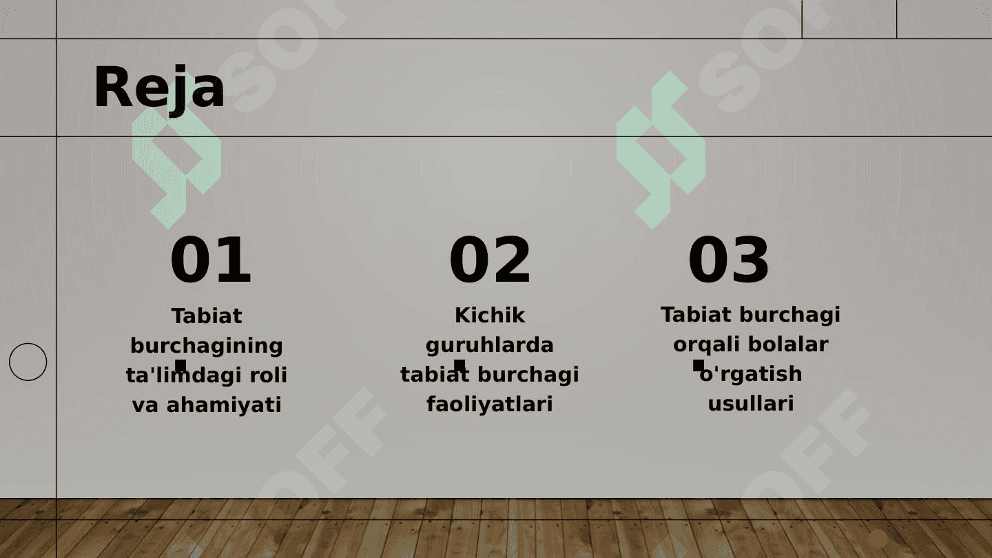 Maktabgacha ta'lim tashkilotida kichik guruhlarda tabiat burchagi va mohiyati 2