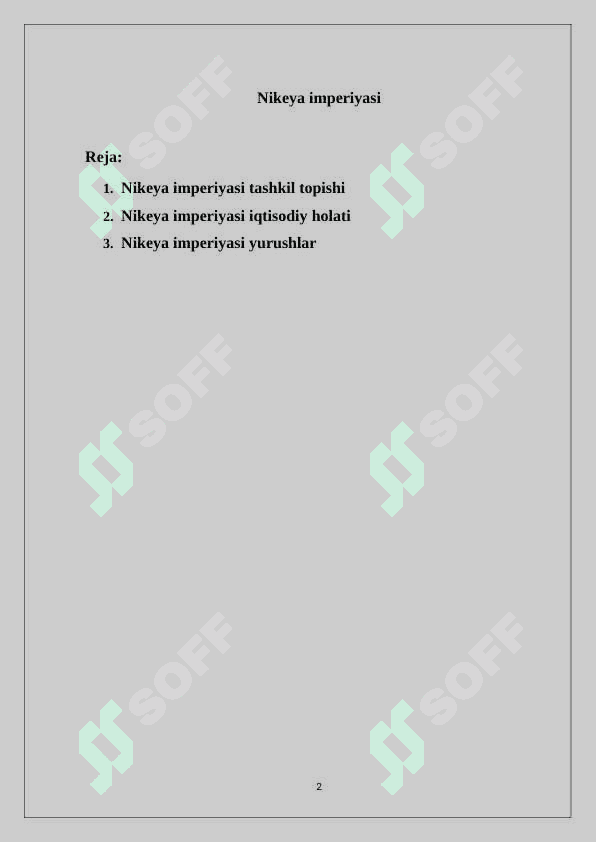 Nikeya imperiyasi 2