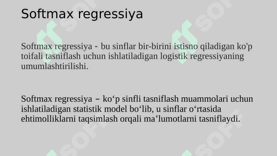 softmax funksiyasi 5