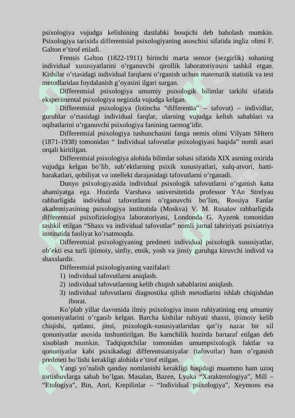 DIFFЕRЕNTSIАL PSIХОLОGIYANING PRЕDMЕTI 3