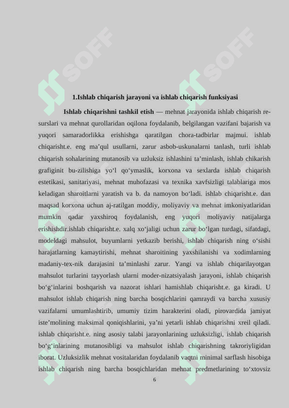 Ishlab chiqarish ko’lami samarasi va firmaning  samarali hajmini aniqlash 6
