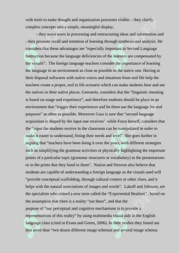 Design of visual aids for the English  Classrooms 7