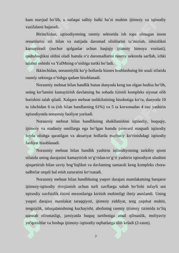 O'zbekistonda ishchi kuchining makroiqtisodiy tahlili 7