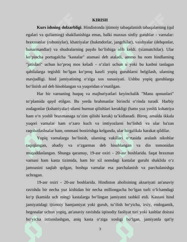 XX ASR OXIRI VA XXI ASR CHORAGIDA HINDISTONDAGI MADANIY VA IJTIMOIY, IQTISODIY TARAQQIYOT 3